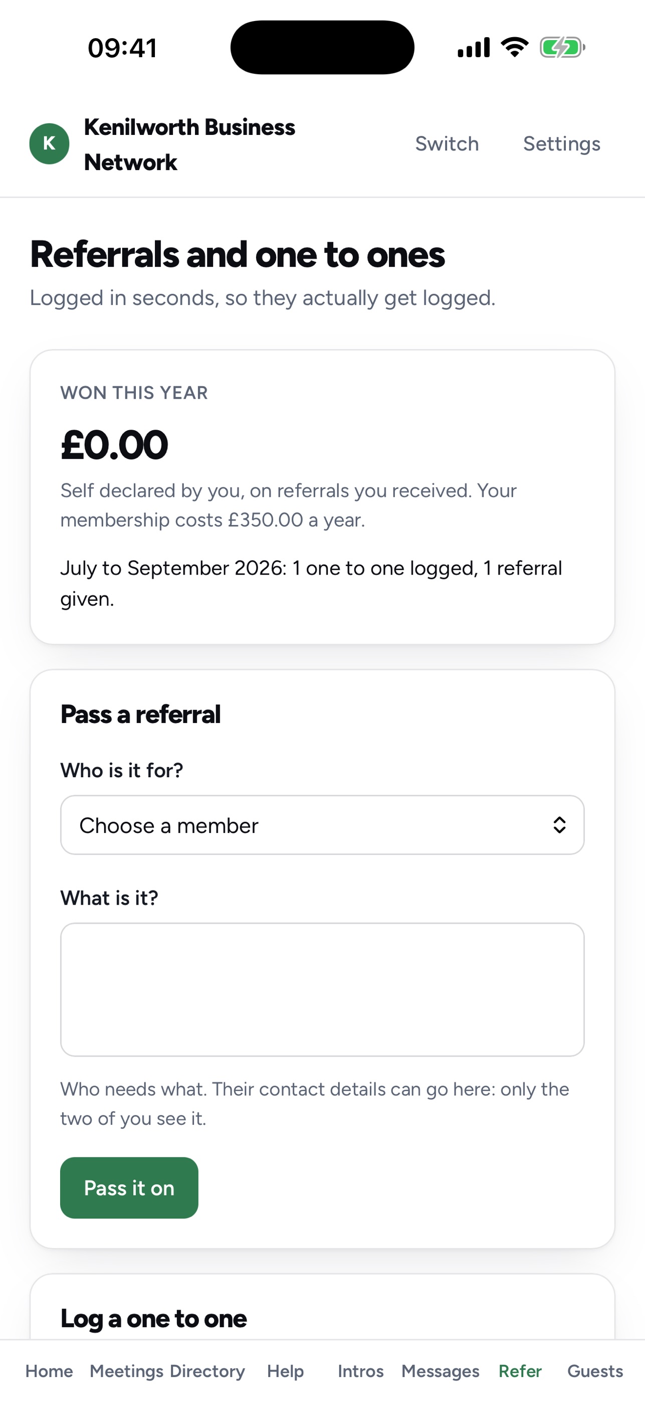 Screenshot 4 of NetworkingBadger