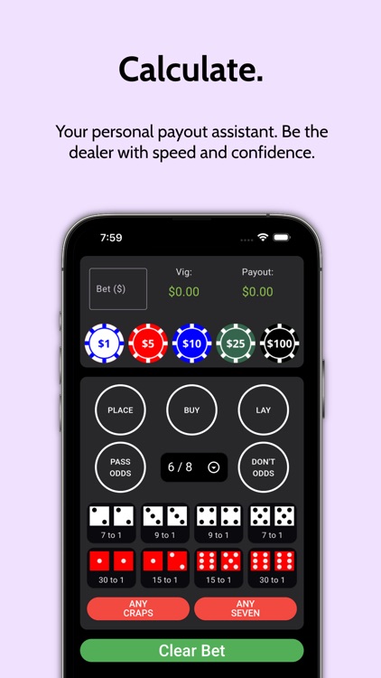 Craps Calculator screenshot-3