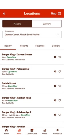 Burger King KSA iPhone screenshot 4
