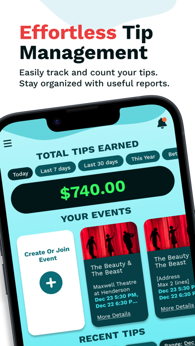 Talentipper: Tipping Performer screenshot
