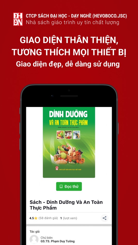 #3. Sách đại học - dạy nghề (iOS) Podle: VIET NAM VHMT TECHNOLOGY JOINT STOCK COMPANY