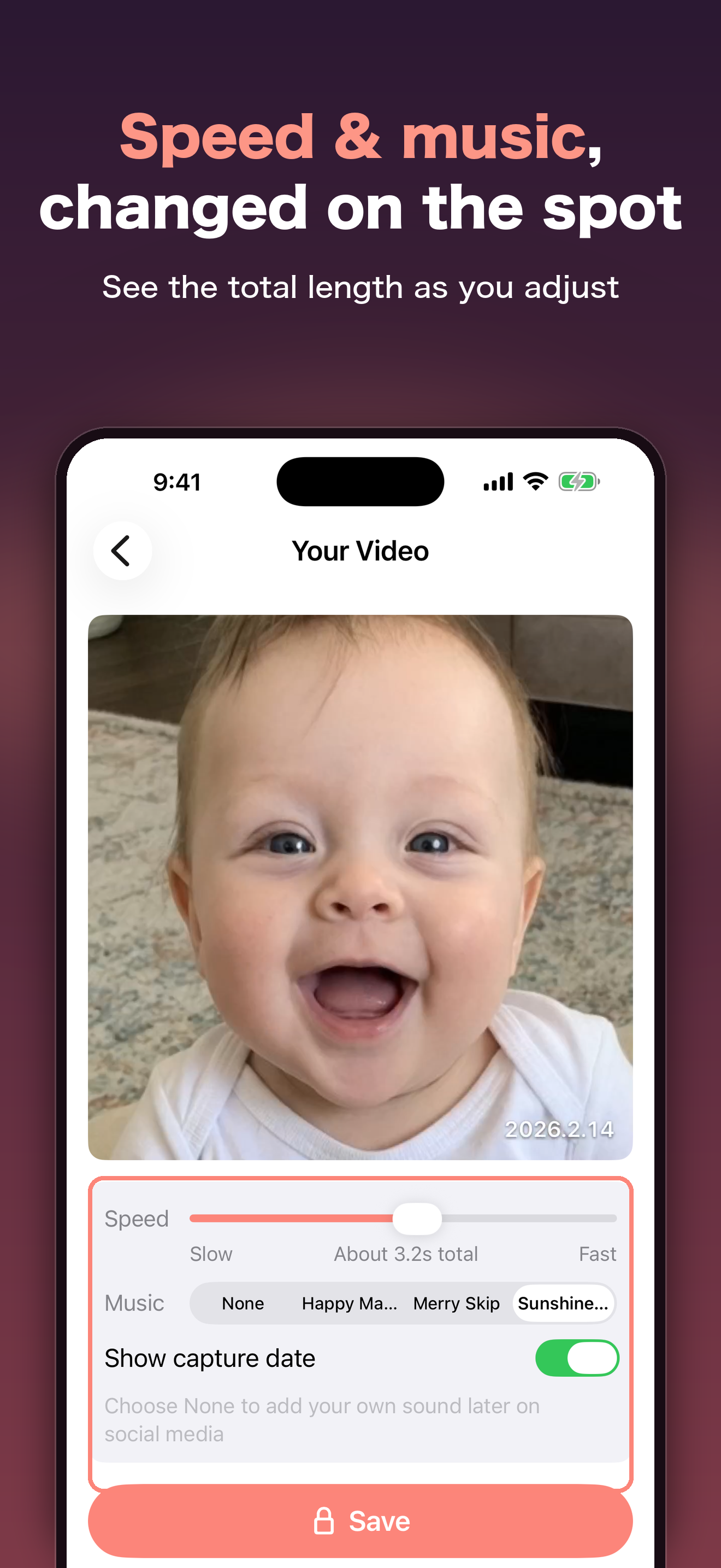 FaceLapse: Baby Growth Video screenshot 4