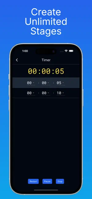 Multistage Timers screenshot 2