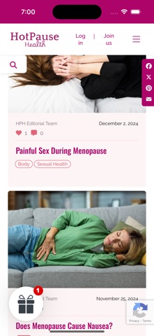 HotPause Health App Screenshot 2 of 8