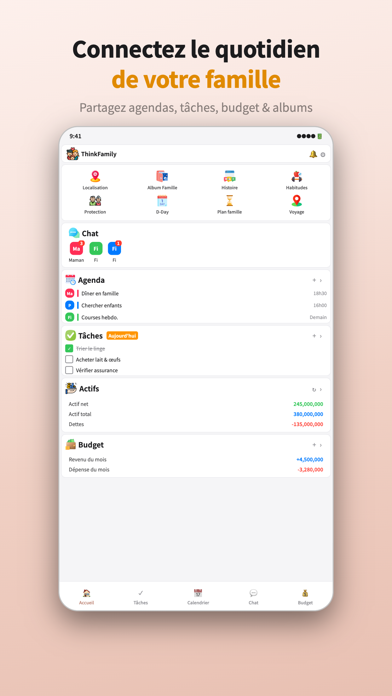 Screenshot #1 pour ThinkFamily - 가족에 대한 모든 것