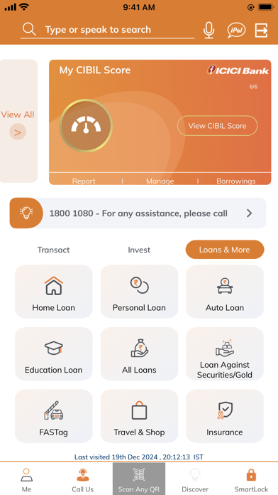 iMobile: Loan, Cards & Banking Screenshot