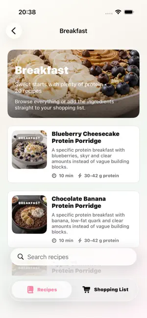 WheyChef screenshot 2