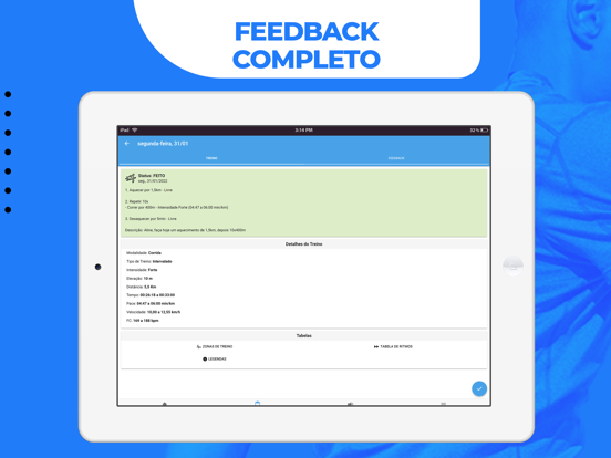 SisRUN Elite iPad screenshot 4 - Health & Fitness app