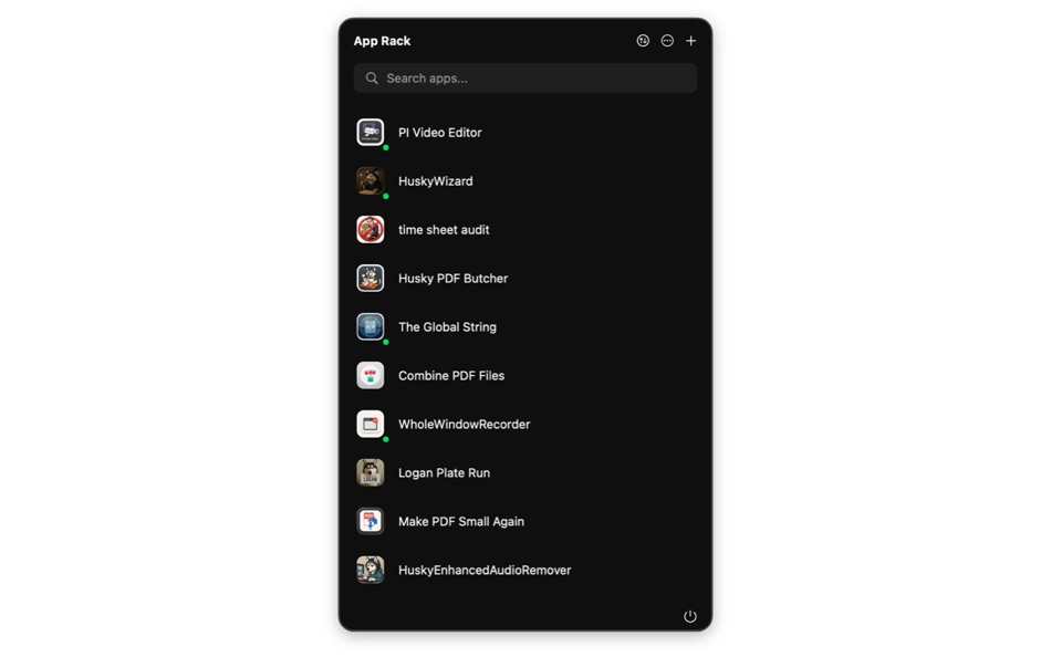 #5. AppRack (macOS) Ved: Mike West