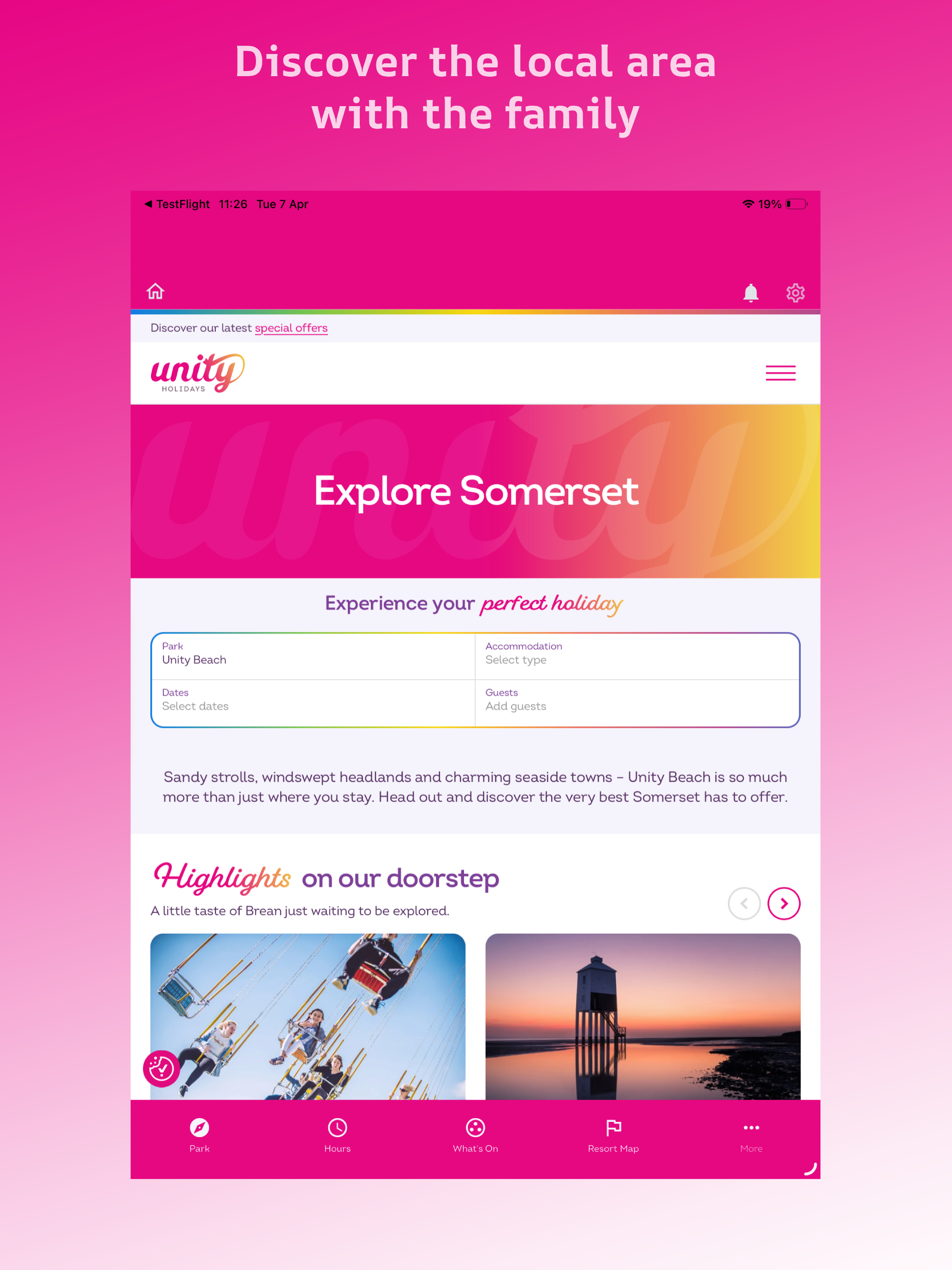 Unity Holidays