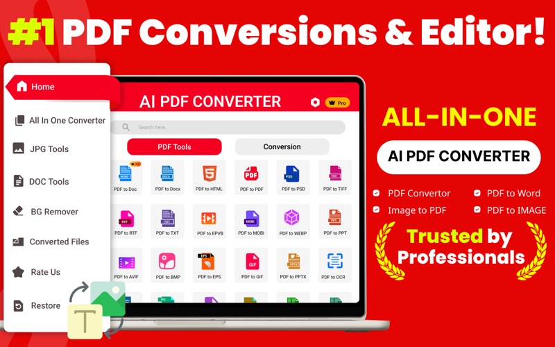 PDF Converter: Reader & Editor app screenshot 1