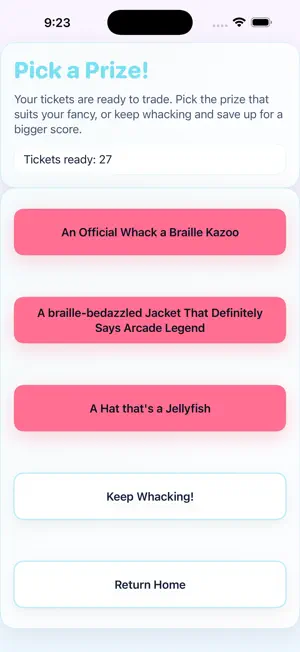Whack A Braille screenshot 4