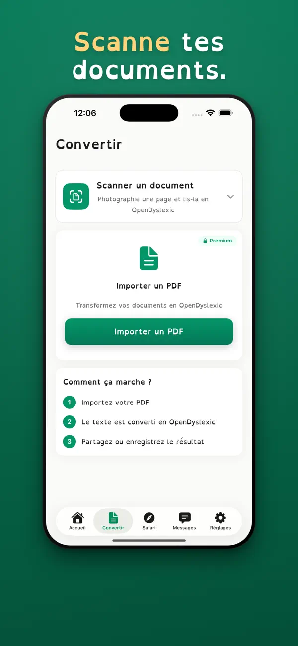 Screenshot #2 pour School tool : OpenDyslexic