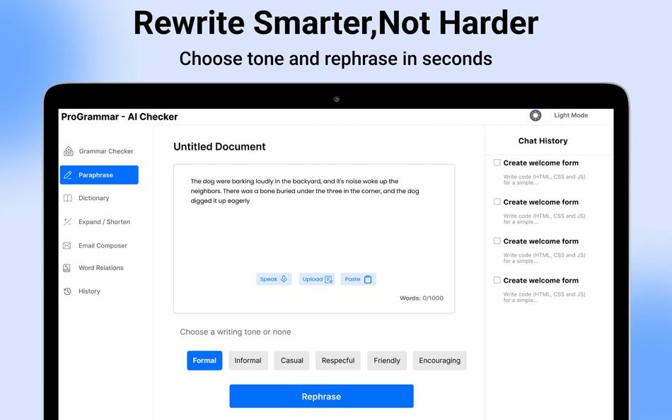 #2. ProGrammar -AI writing checker (macOS) بواسطة: Muhammad Zubair