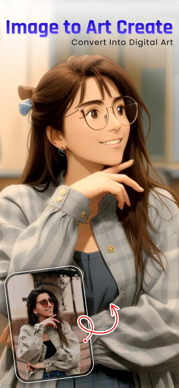 Screenshot #1 pour AI Chibly Art Anime : ChiblyAI