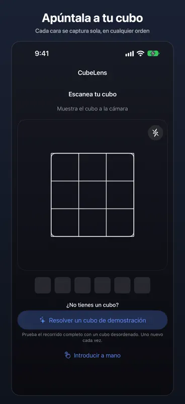 CubeLens: escanea y resuelve screenshot 1 of 8