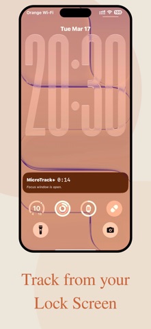 MicroTrack: Focus Tracker screenshot