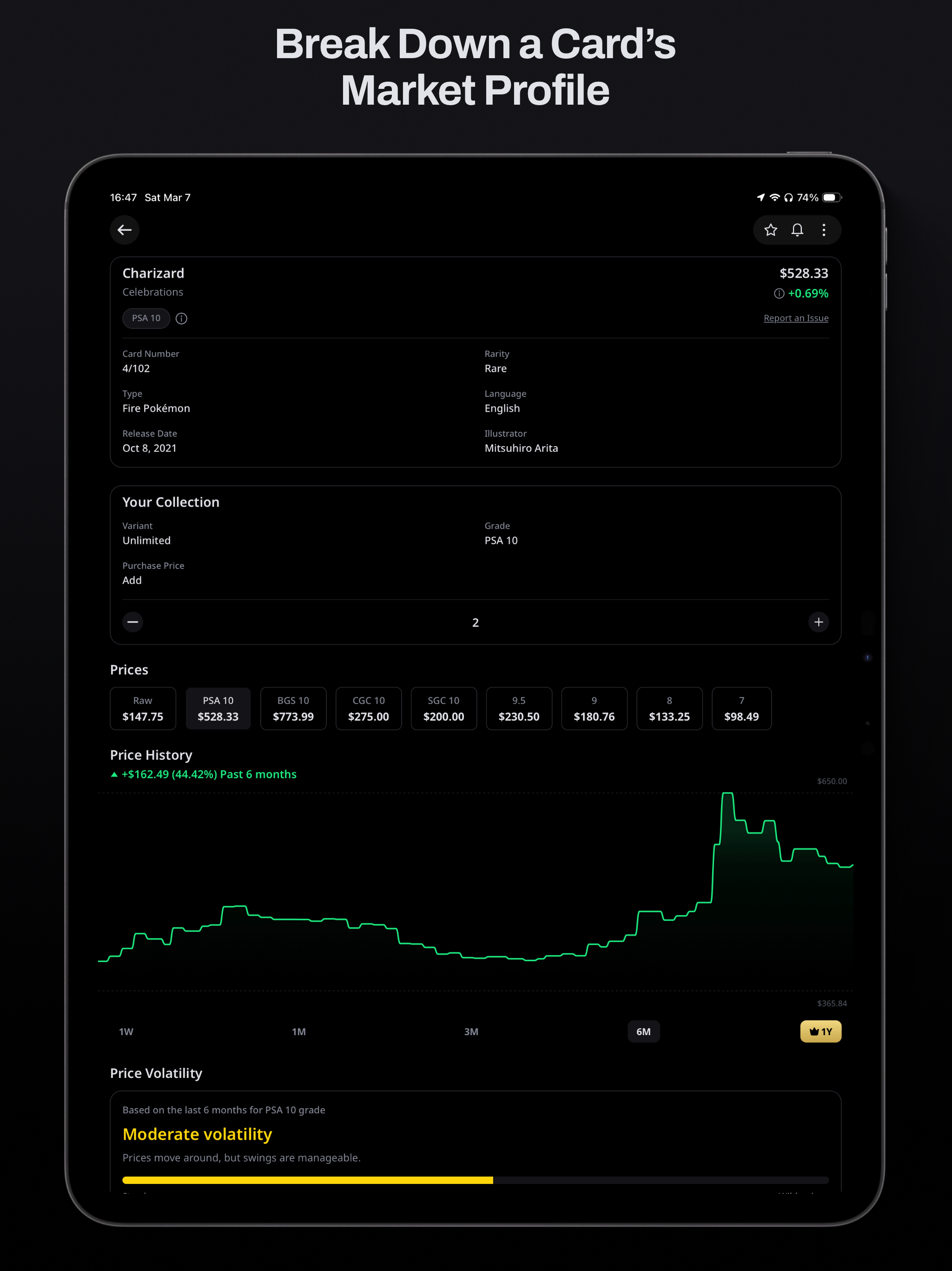 PokeVest: Your TCG Portfolio