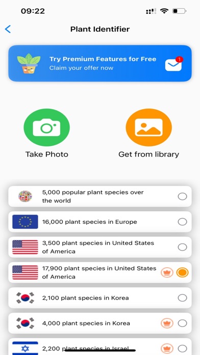 Plant Identifier: AI Scanner Screenshot
