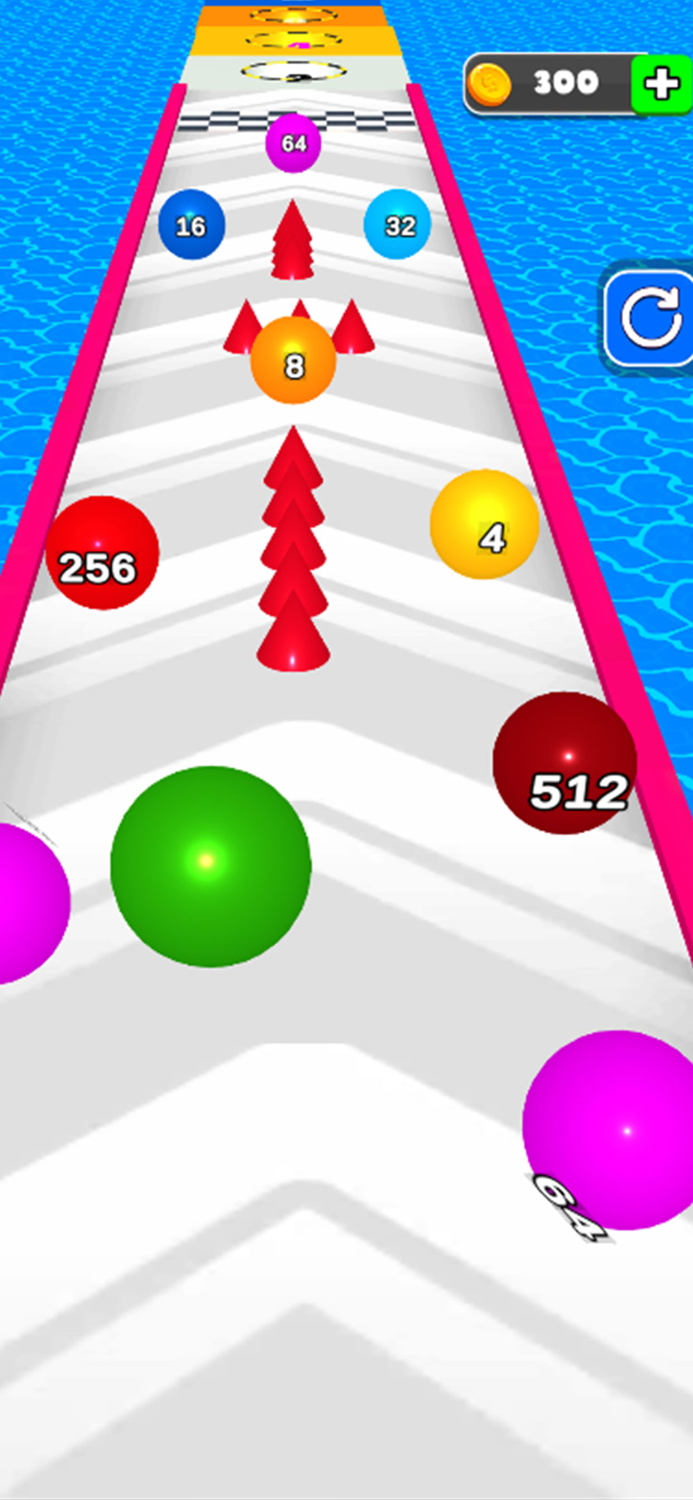 Merge Number Ball Sort Game