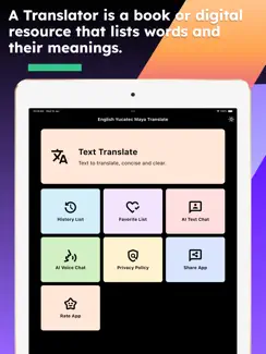 English Wolof Translator iPad image 1