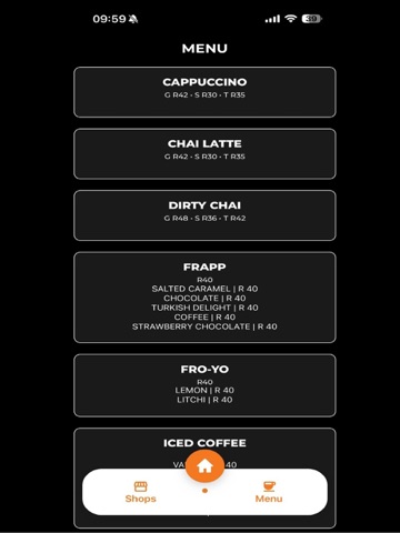 Abantu Coffee iPad screenshot 3