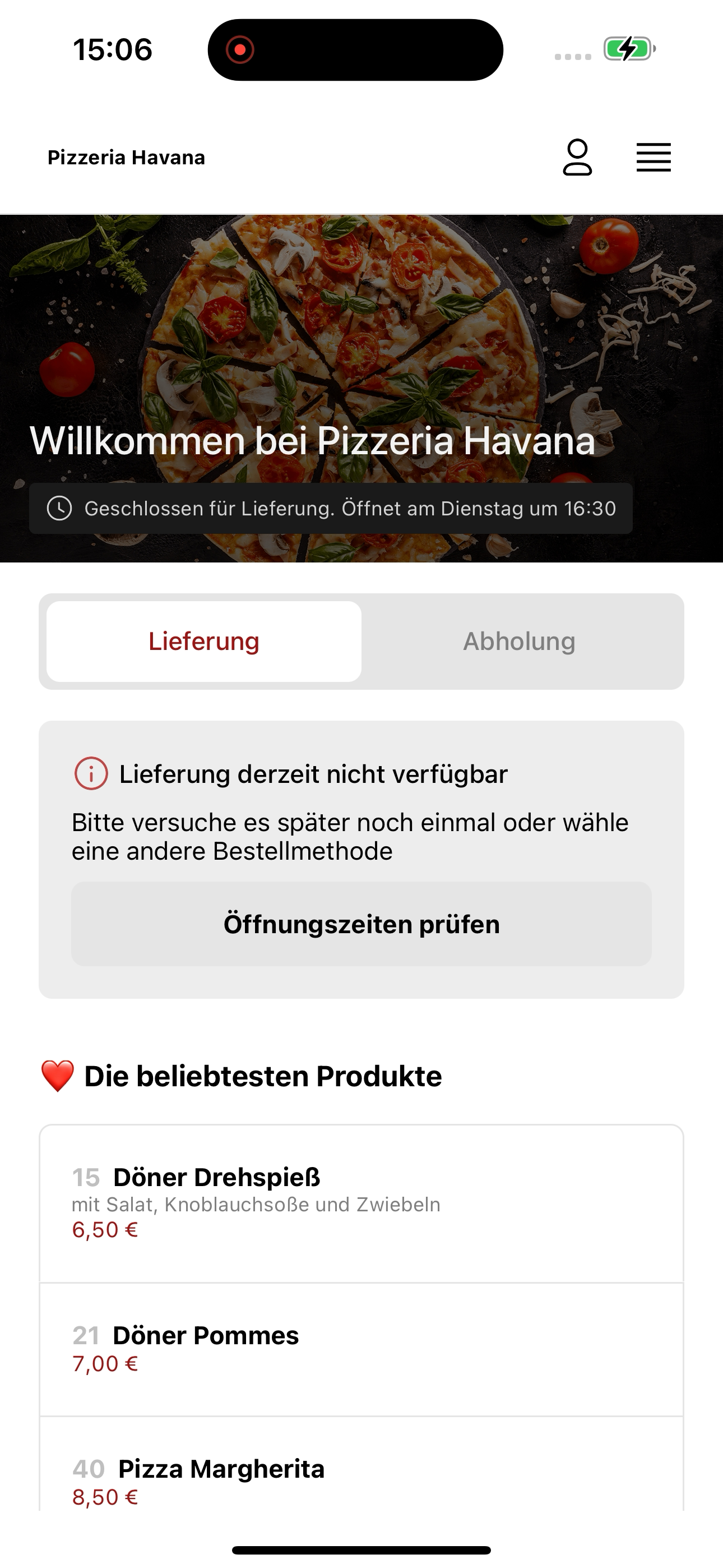 Pizzeria Havana screenshot 5