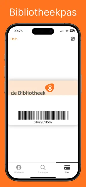 Bibliotheek Wise iPhone screenshot 2