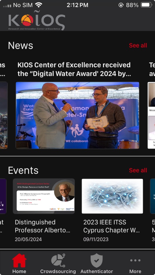 #2. KIOS CoE (iOS) 由: University of Cyprus - KIOS Center of Excellence