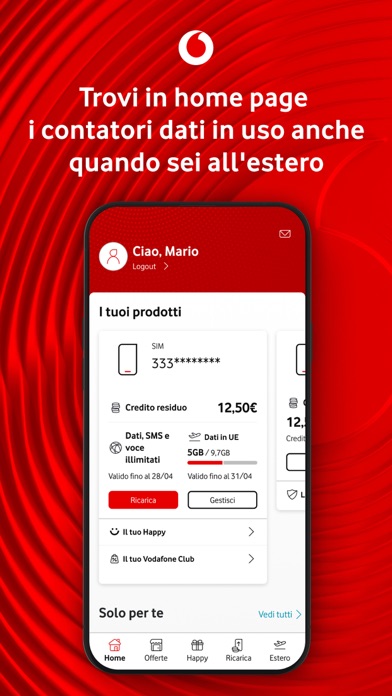 My Vodafone Italia Screenshot