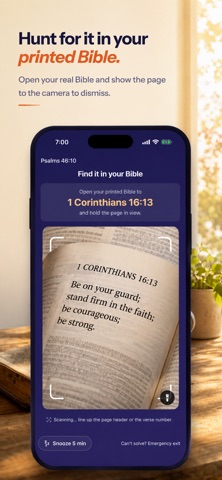 Bible Verse Alarm: God First Screenshot 7