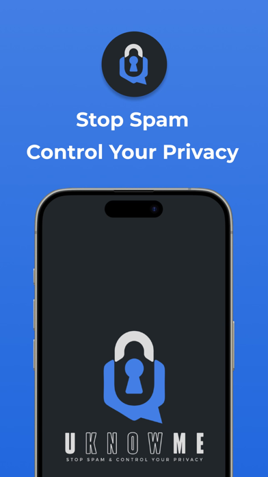 UKnowMe: Privacy & Spam Guard Screenshot