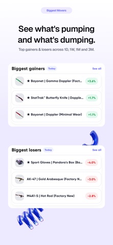 SkinTracker: CS2 Portfolio Screenshot 2 of 6