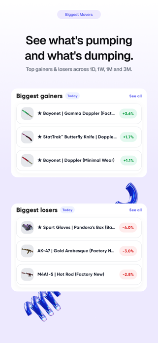 SkinTracker: CS2 Portfolio Screenshot 2 of 6