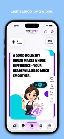 LingoSwipe: English for Work Screenshot 3 of 10