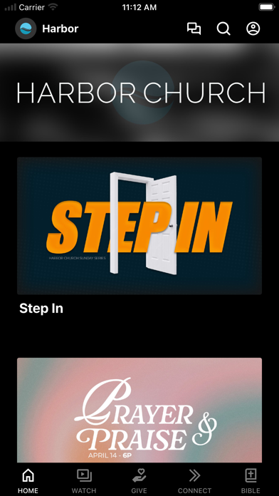 Harbor.Church app screenshot