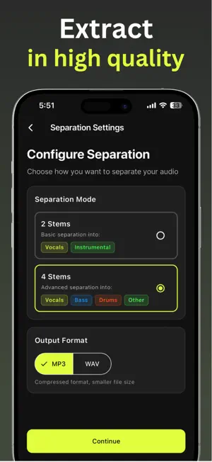 Vocal remover: Unvox screenshot 4