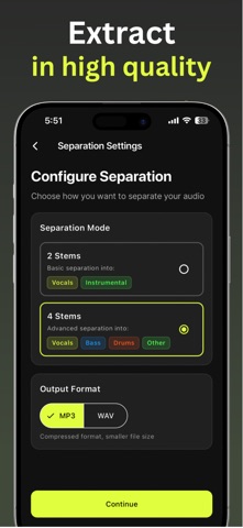 Vocal remover: Unvox screenshot