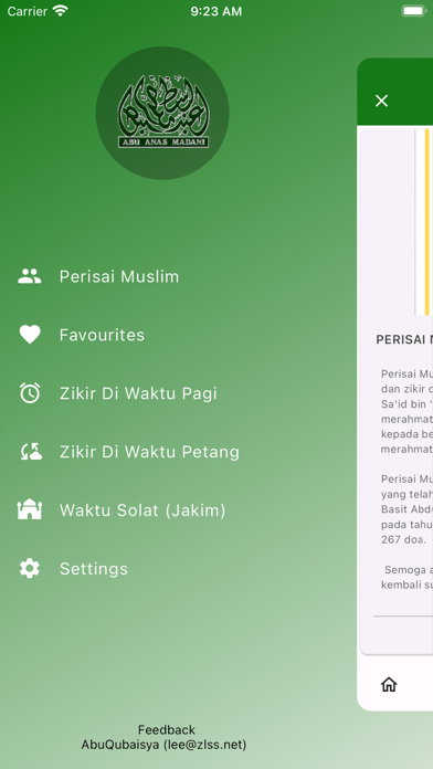 Perisai Muslims iPhone screenshot 4 - Book app
