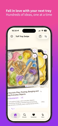 Tuff Tray Swipe iPhone screenshot 1