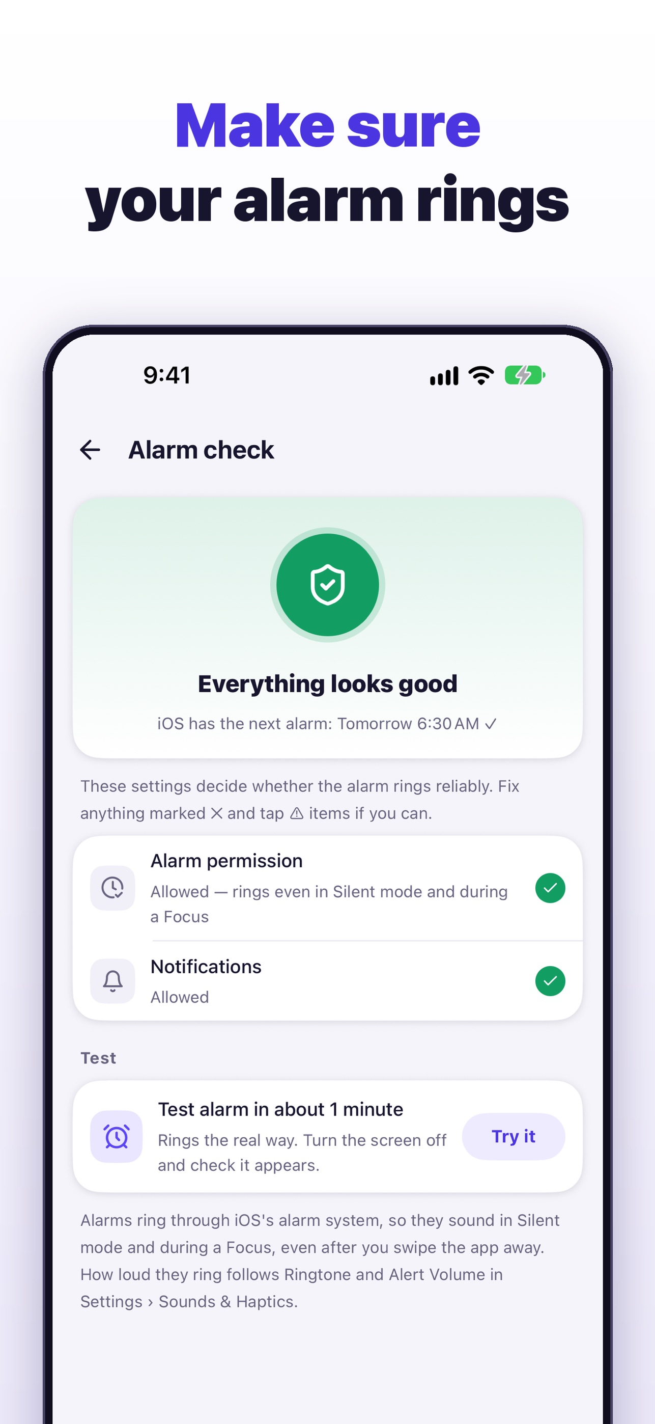 Screenshot 7 of Mission Alarm Clock Pro
