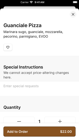 App screenshot
