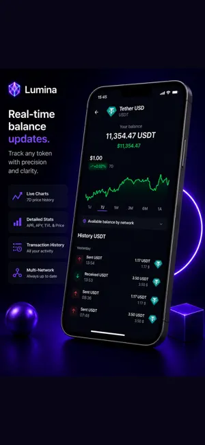 Lumina Wallet screenshot 3