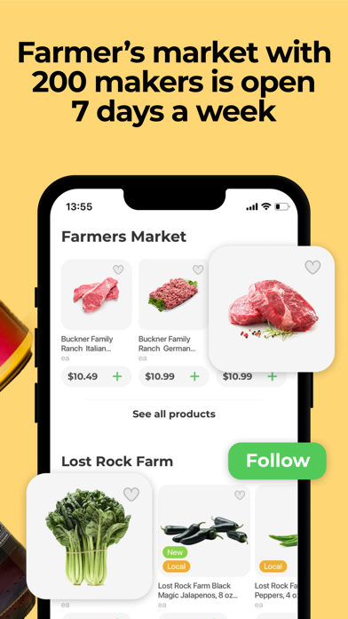 PineMelon: Fresh Groceries Screenshot