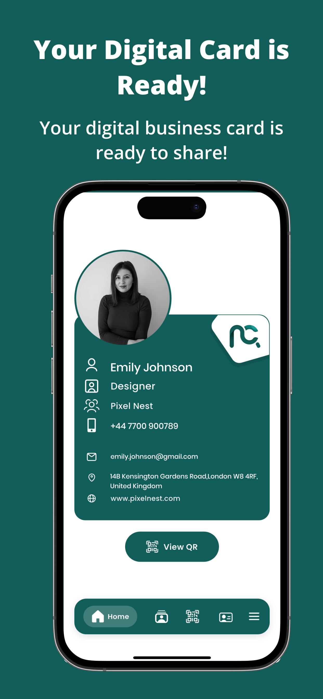 NexQCard screenshot 2