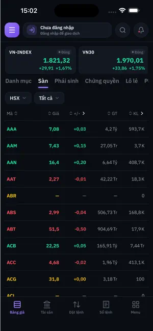 stockprice screenshot 1
