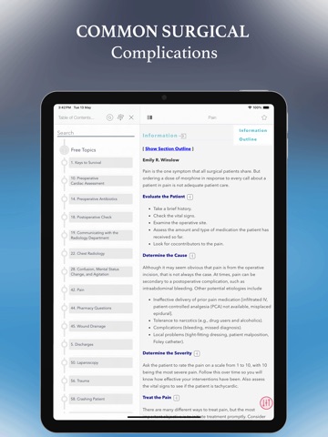 Washington Manual - Surgery iPad screenshot