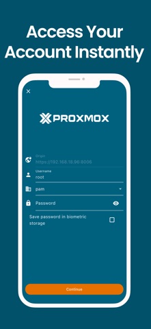 Proxmox VE Companion screenshot