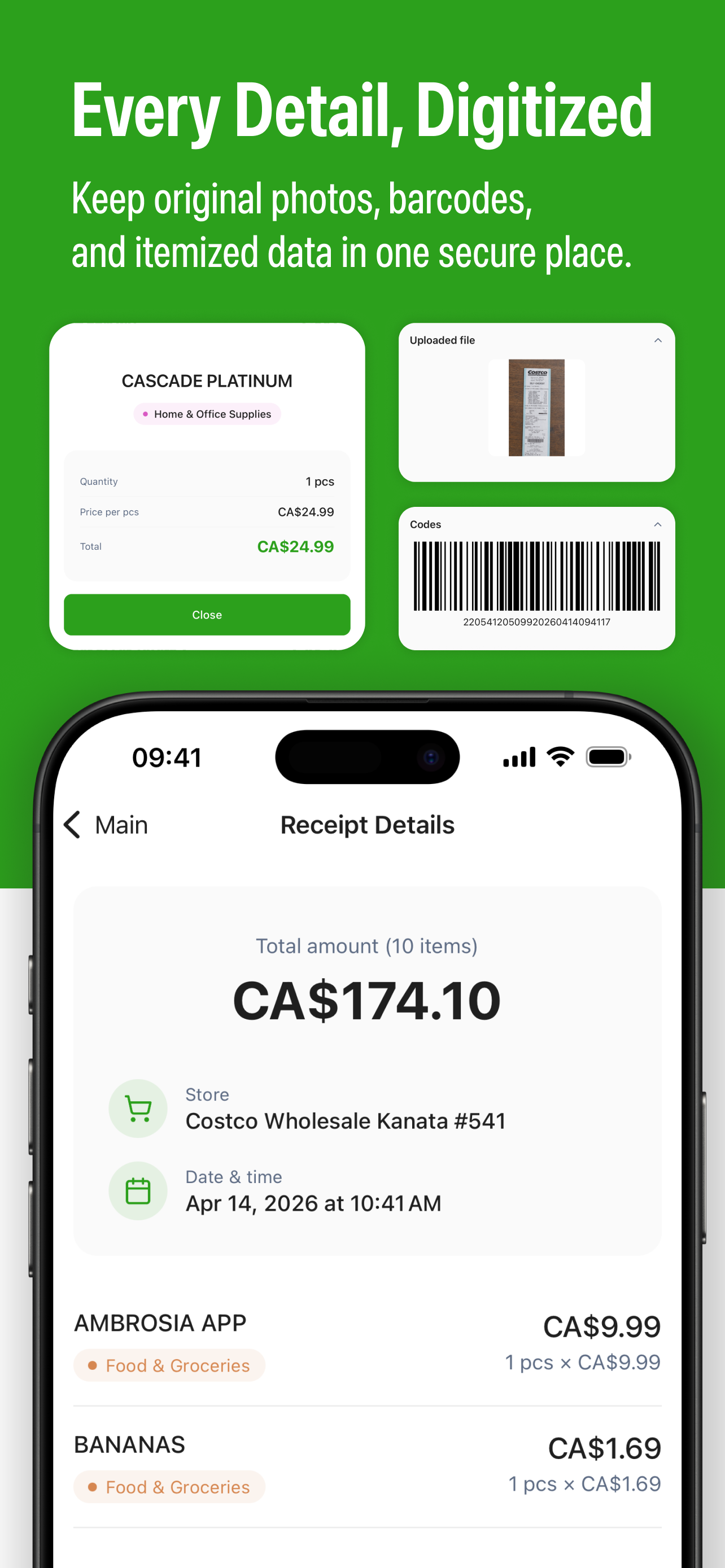 Receipt Scanner: Receipta screenshot 4
