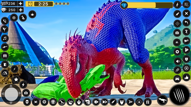 Dinosaur Monster City Rampage